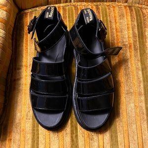 Dr Marten Strap Leather Sandals US W 10